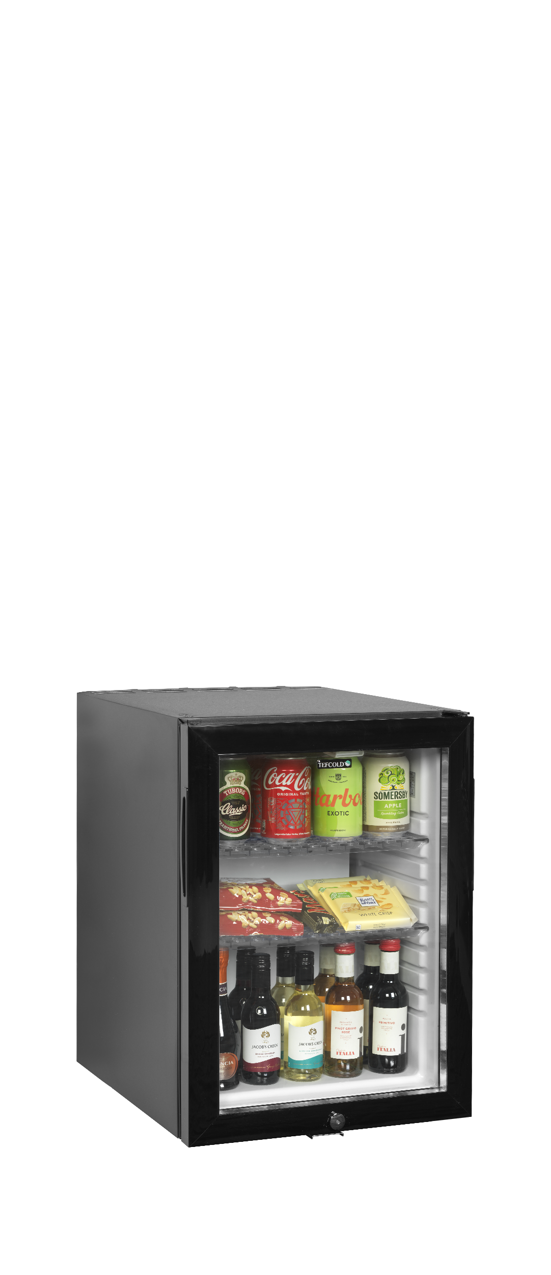 Frigorífico Mini-Bar Porta Vidro 38L Silencioso TM45GC