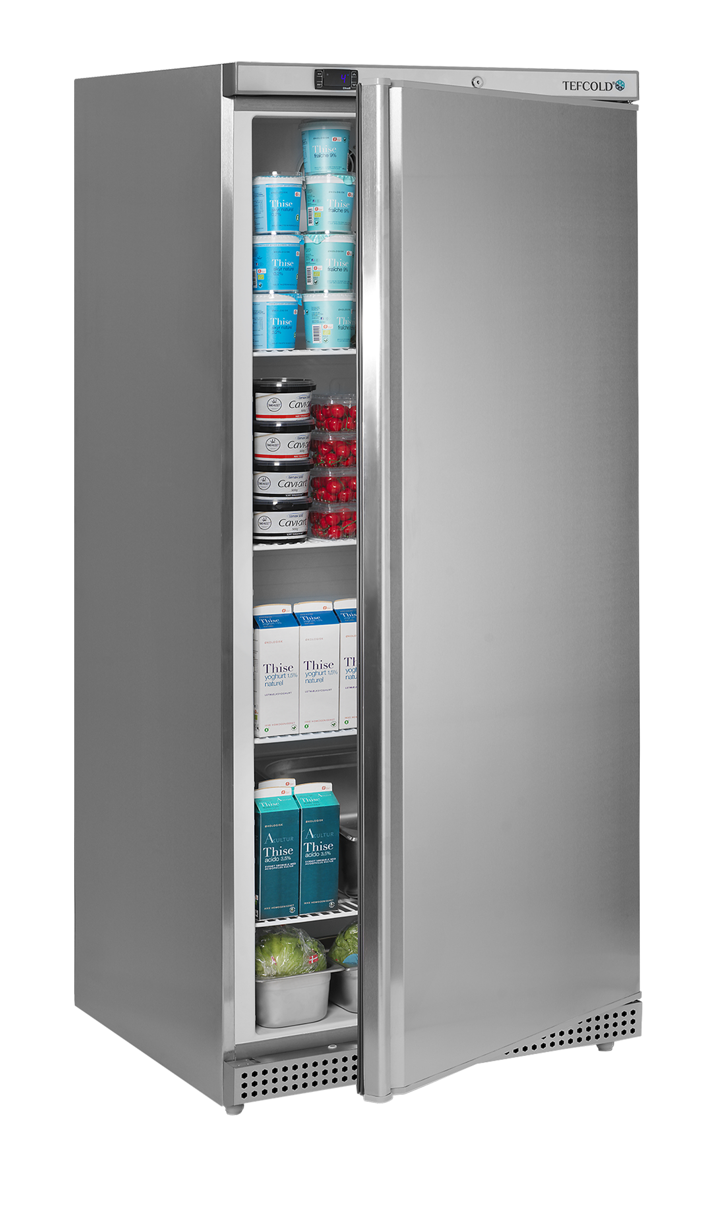 Frigorífico Profissional Vertical GN2/1 Ventilado 420L UR550S