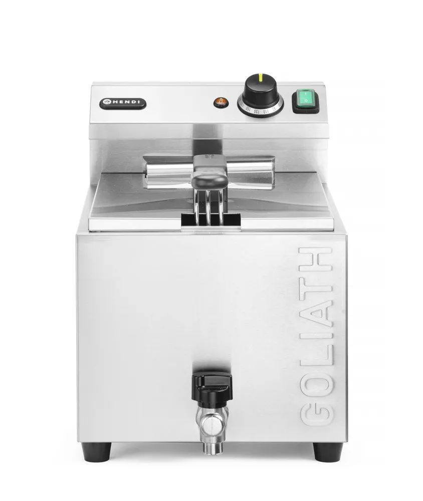 Fritadeira Elétrica 10L Profissional com Torneira Drenagem 10200W