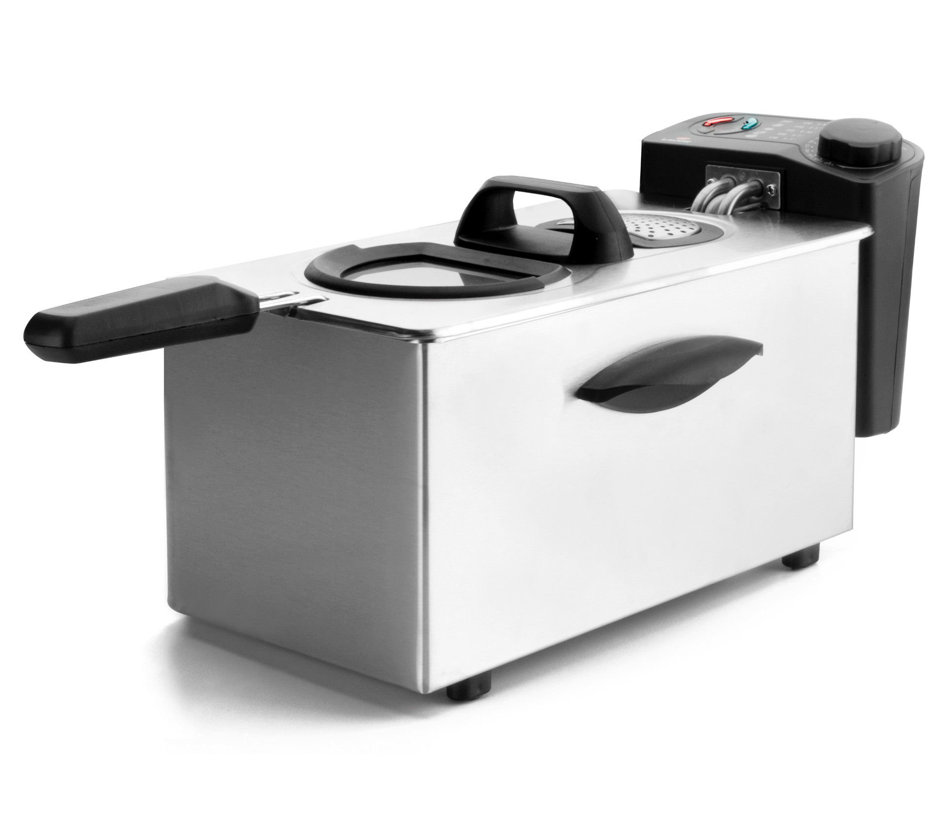 Fritadeira Elétrica Compacta 3,5 L 2000 W para Cozinha Profissional