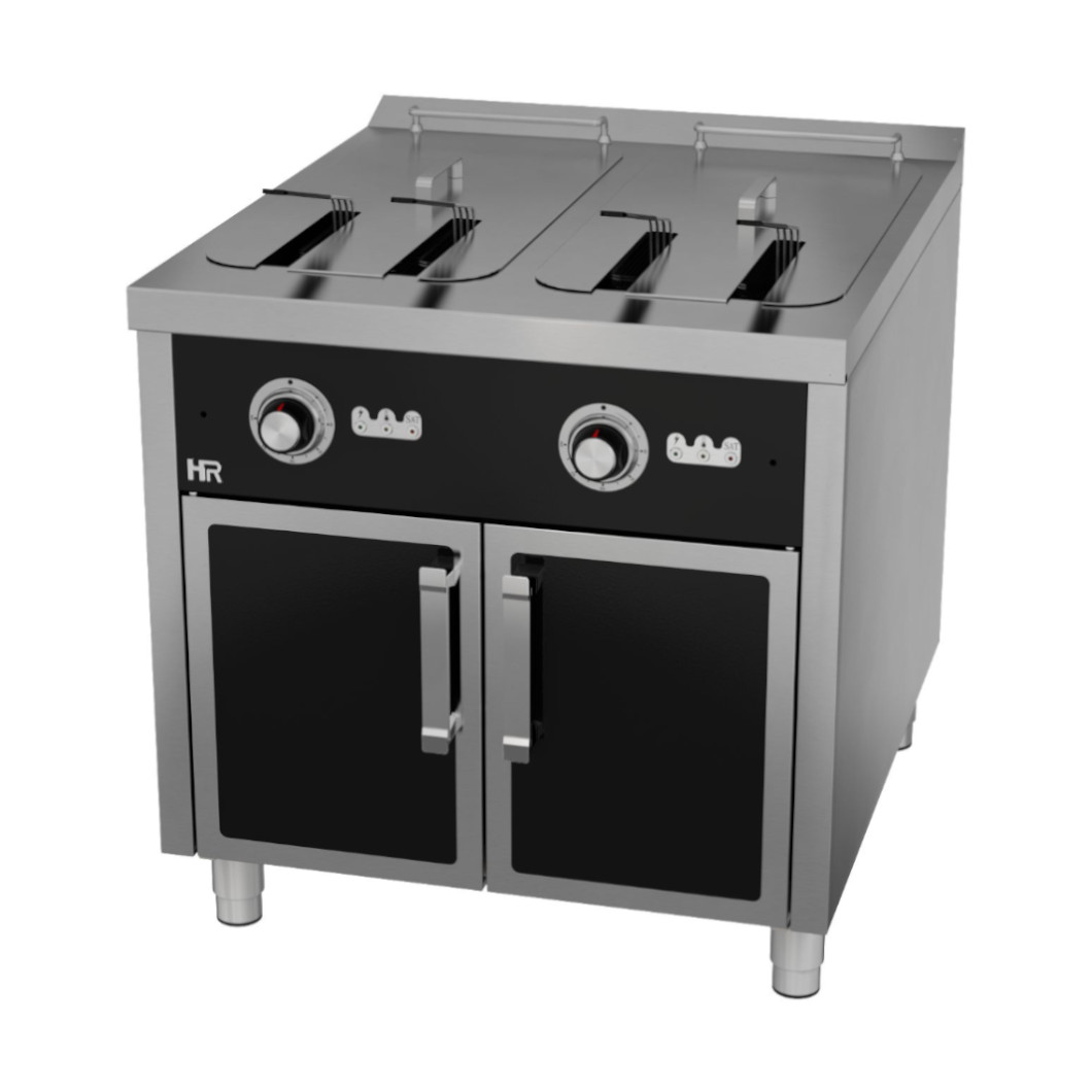 Fritadeira Elétrica Industrial 2x22L Trifásica Linha 900