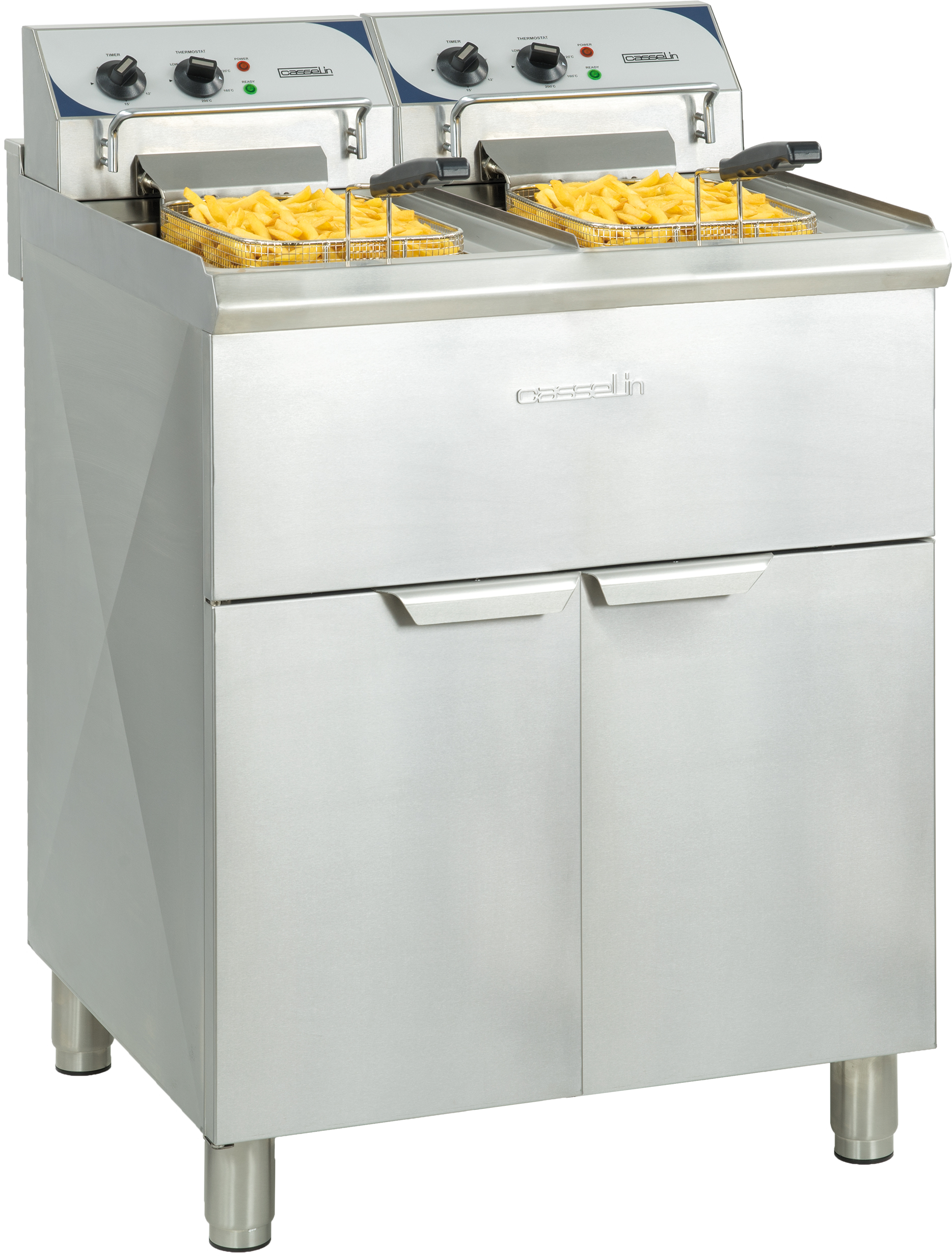 Fritadeira Elétrica de Piso 2x10L Linha 700 — Alto Rendimento