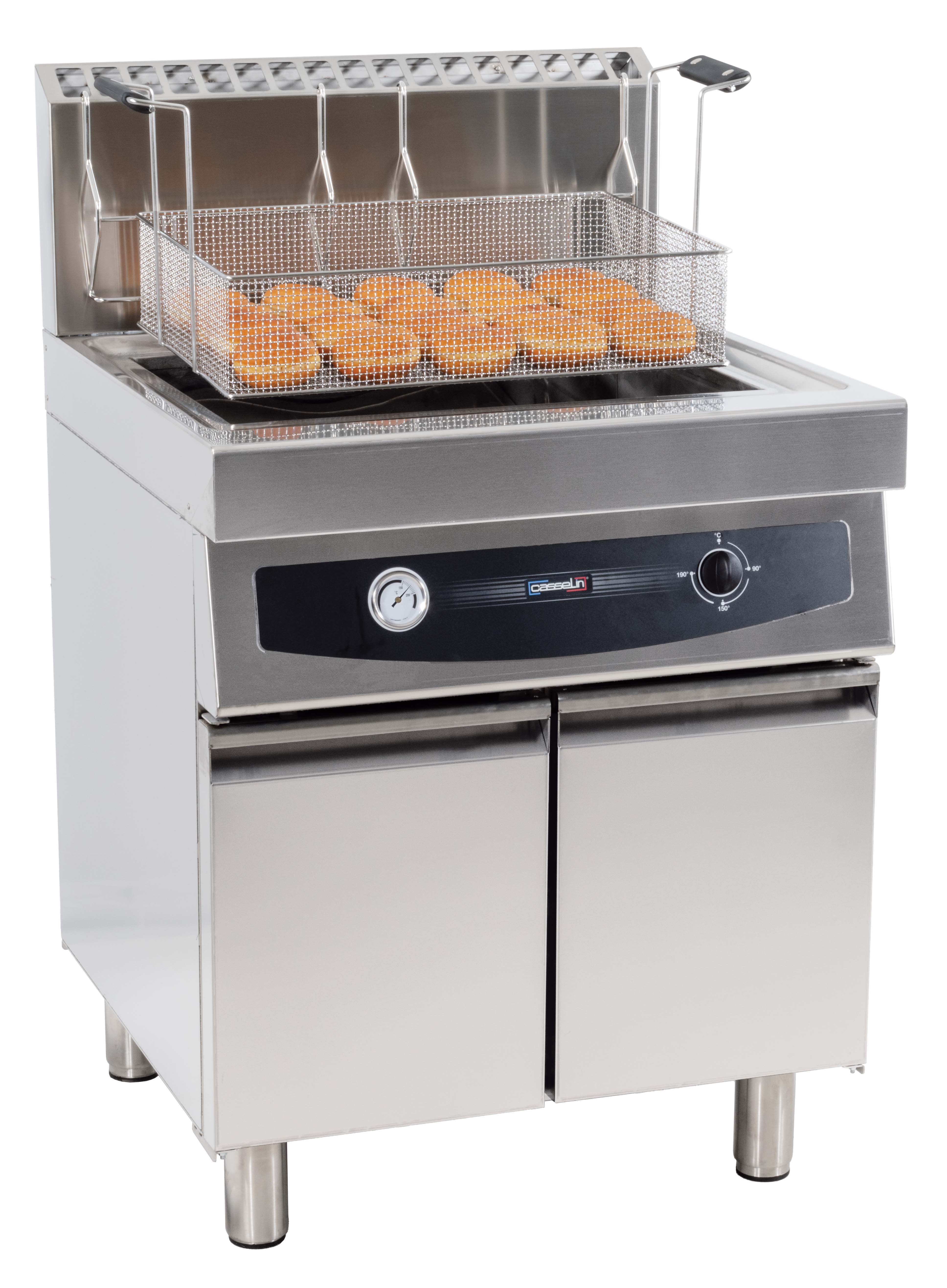 Fritadeira a Gás Profissional 35L com Armário Linha 700