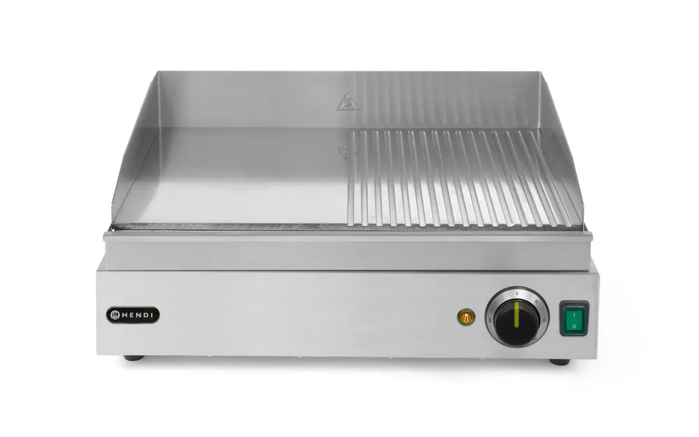 Grelhador Elétrico Bancada 1/2 Liso 1/2 Canelado 2400W