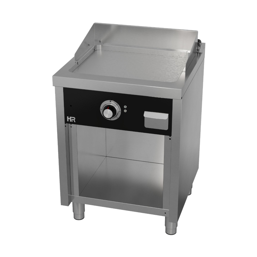 Fry-Top Elétrico Móvel Aço Retificado 600mm Linha 600