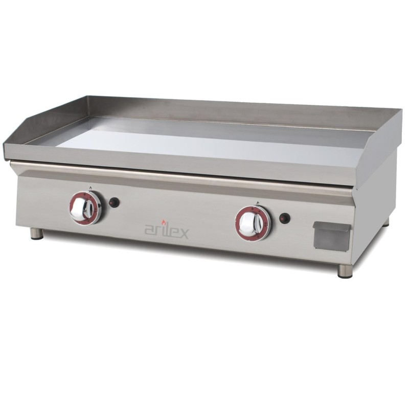 Fry-Top a Gás Profissional 80 cm Placa Cromodura 15mm