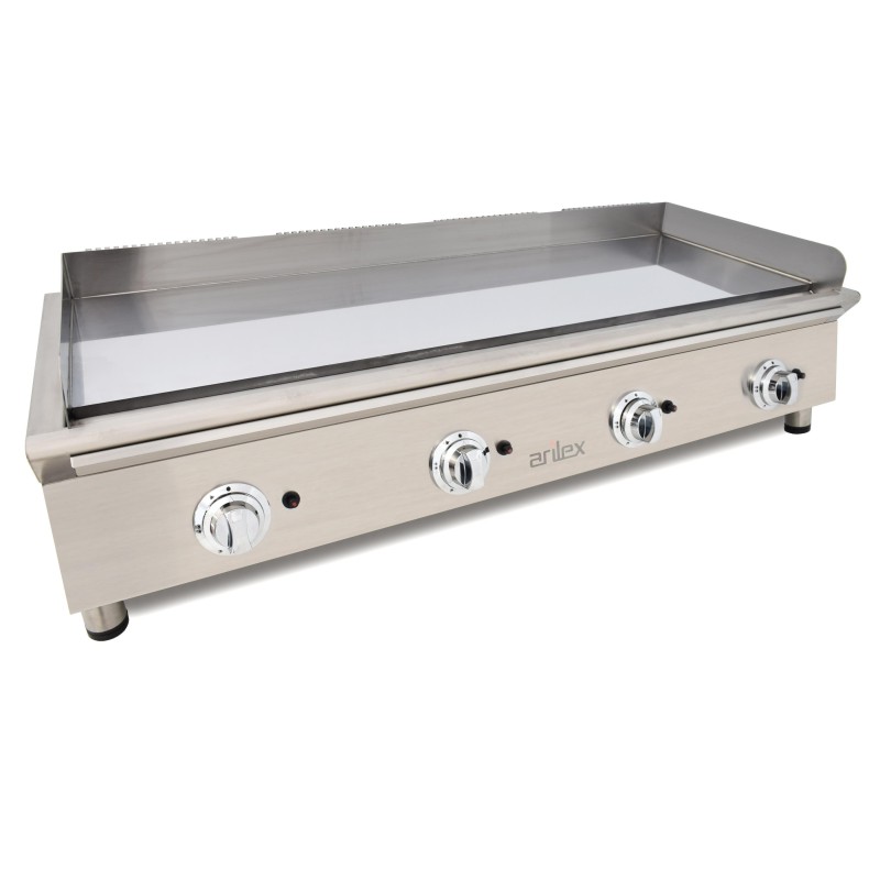 Fry-Top a Gás Cromo Duro 130cm para Cozinha Profissional