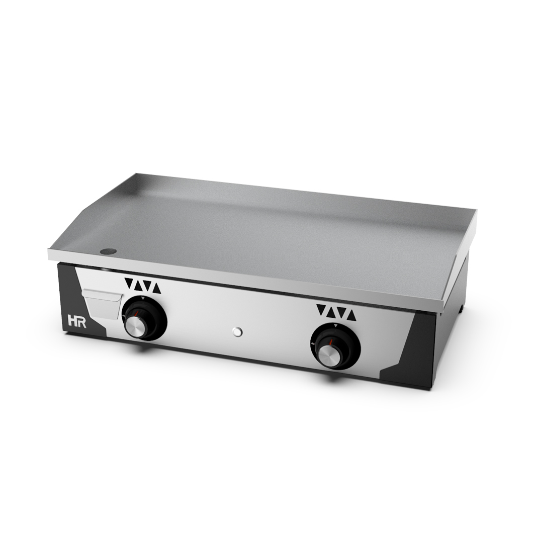 Fry-Top a Gás Aço Rectificado 800mm PLC8100RT