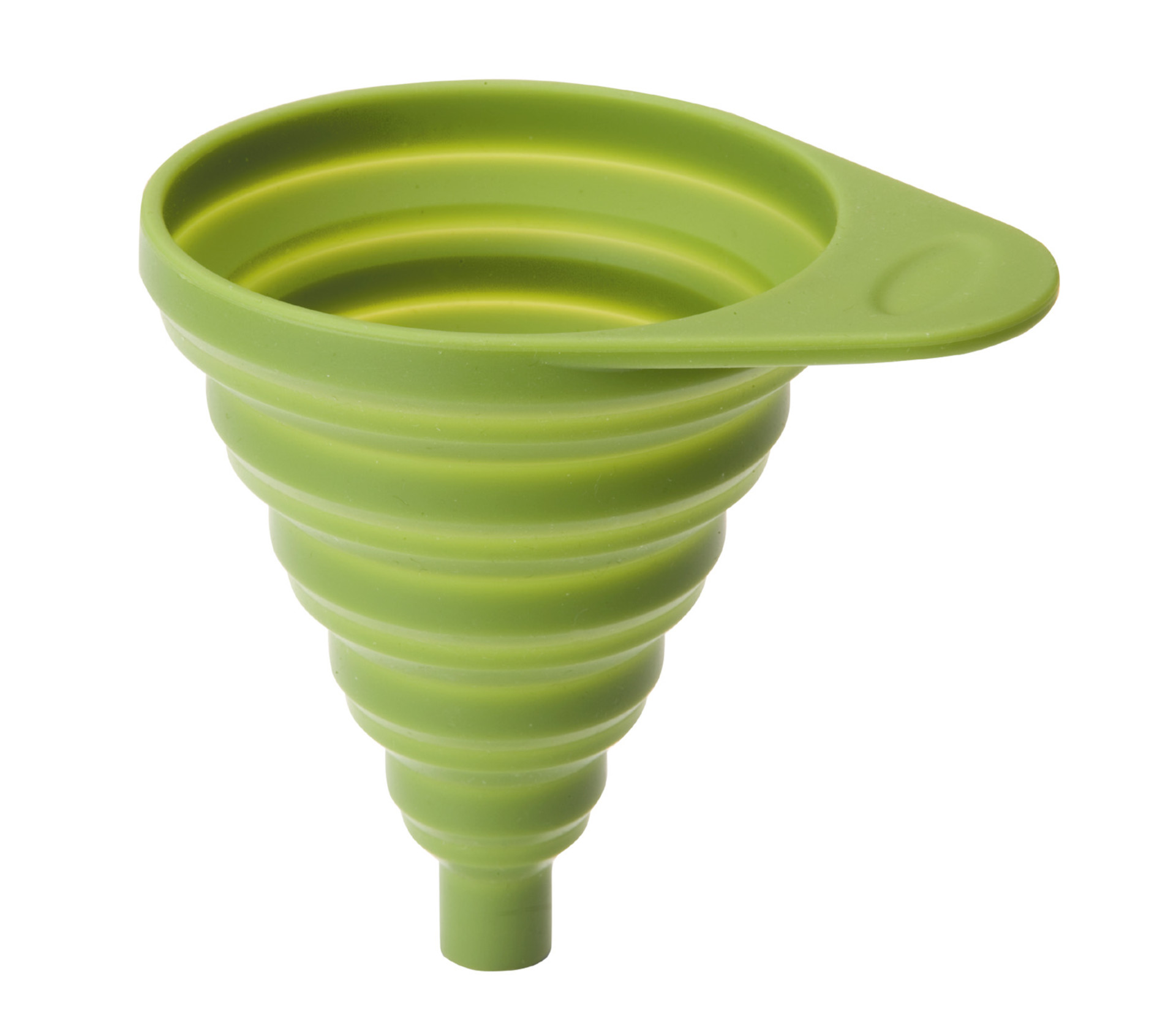 Funil Expansível de Silicone para Cozinha Profissional