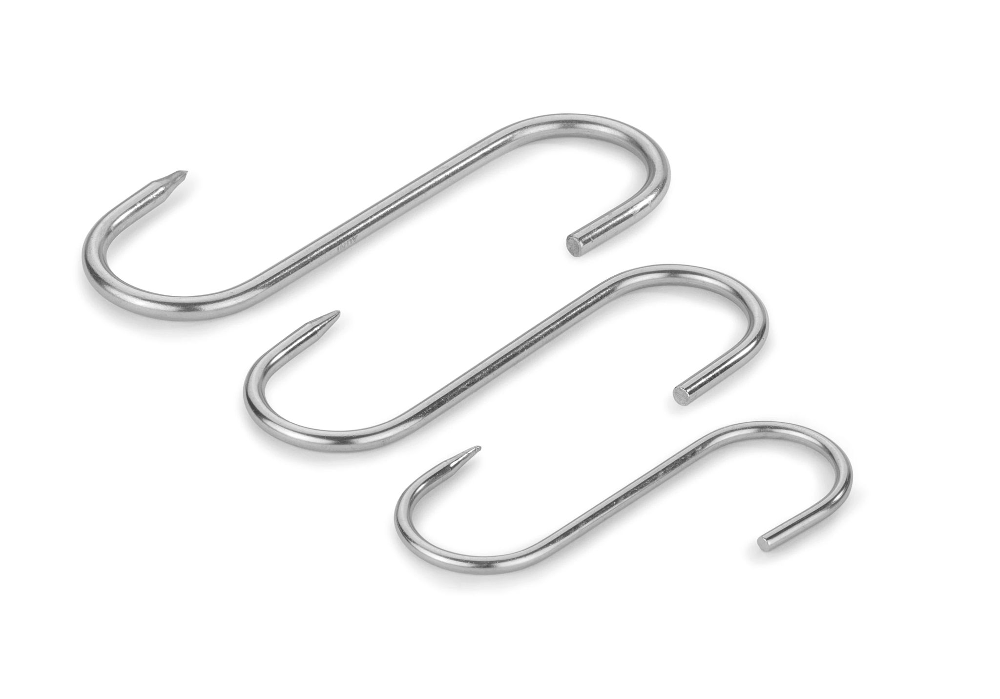 Ganchos de Aço Inoxidável 14 cm para Cozinha Profissional