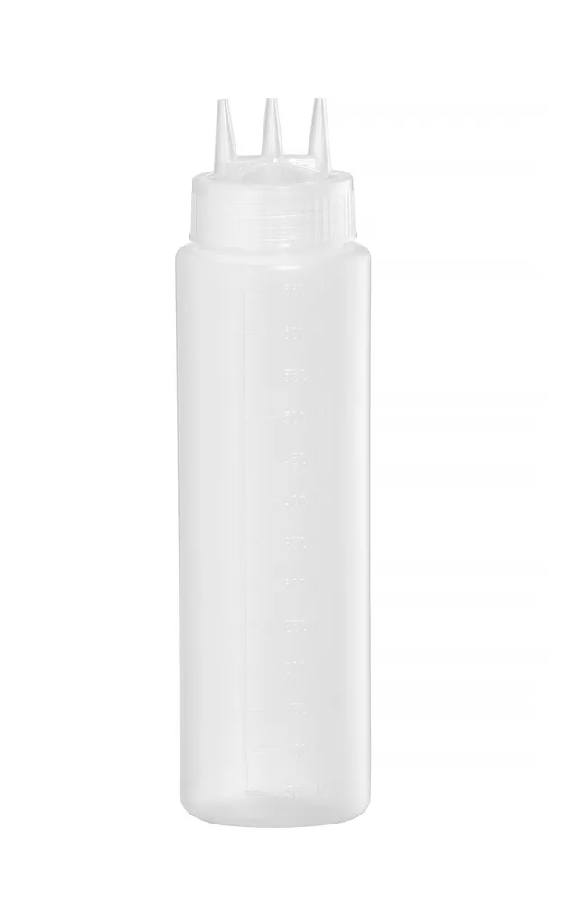 Garrafa para Aquecedor de Molhos 0,65L Transparente Ø68x247mm