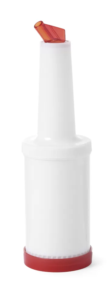 Garrafa para Sumos e Pré-misturas 0,8L – Branca, ⌀90x300mm