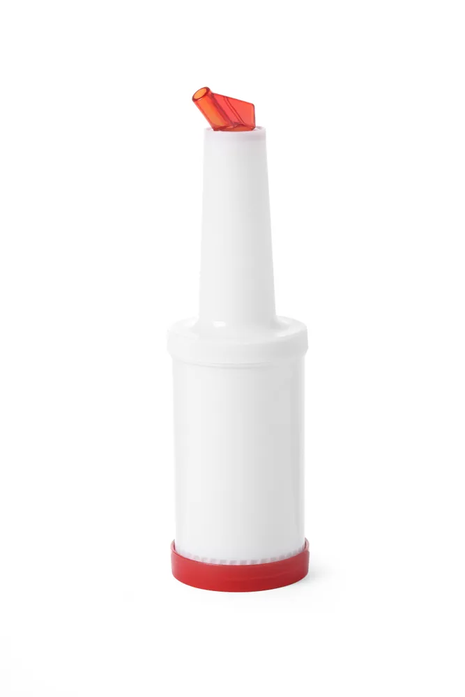 Garrafa para Sumos e Pré-misturas 0,8L – Branca, ⌀90x300mm