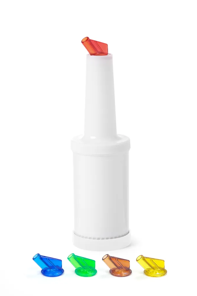 Garrafa para Sumos e Pré-misturas 0,8L – Branca, ⌀90x300mm