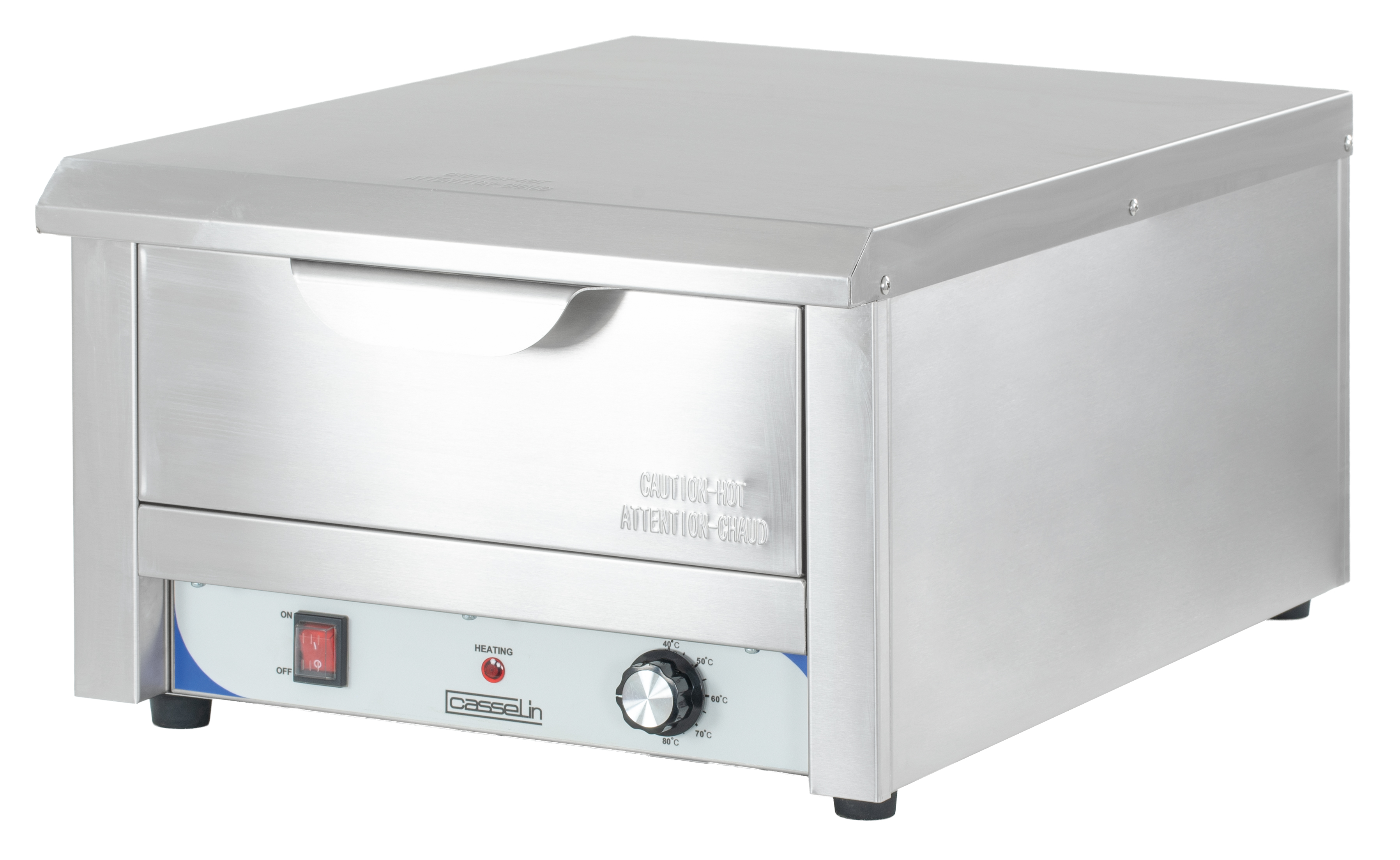Gaveta de Aquecimento Elétrica GN 1/1 com Controlo de Humidade