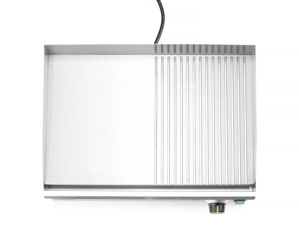 Grelhador Elétrico 1/2 Canelado 1/2 Liso 2400W 527x404mm