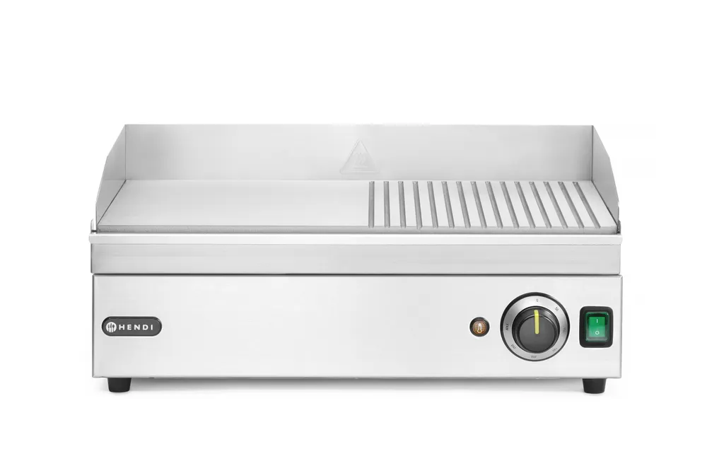 Grelhador Elétrico 1/2 Canelado 1/2 Liso 2400W 527x404mm