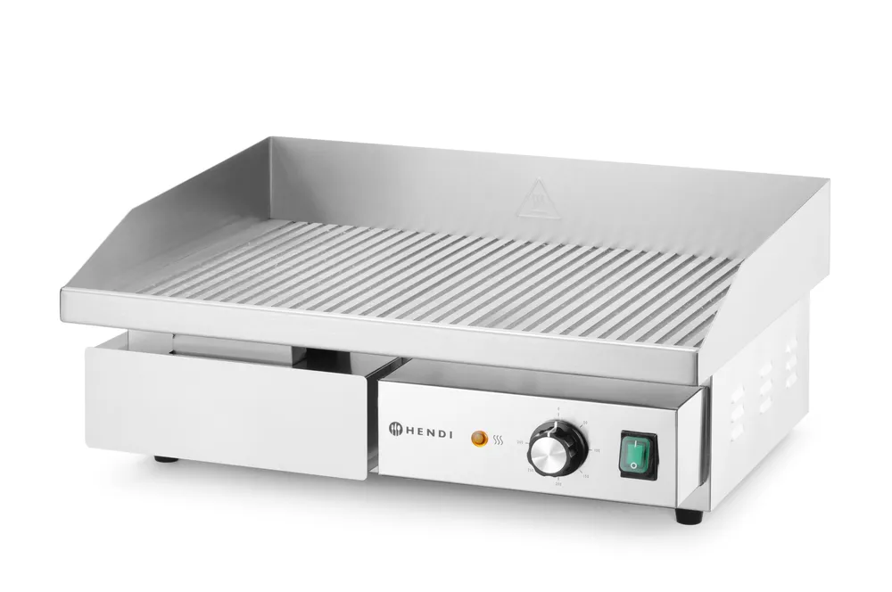 Grelhador Elétrico Canelado 3000W 550x430mm