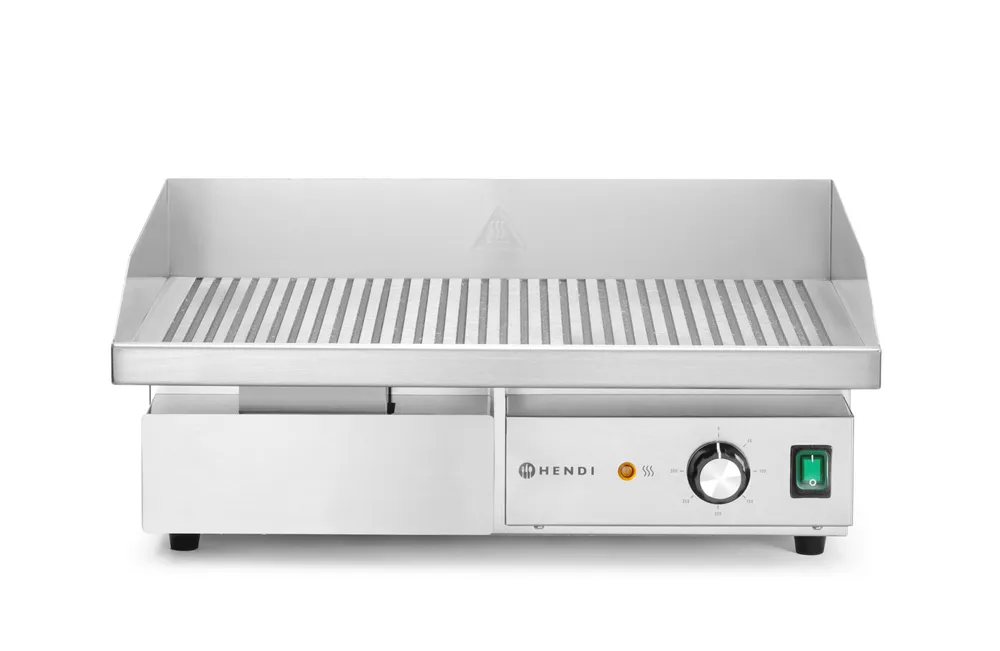 Grelhador Elétrico Canelado 3000W 550x430mm