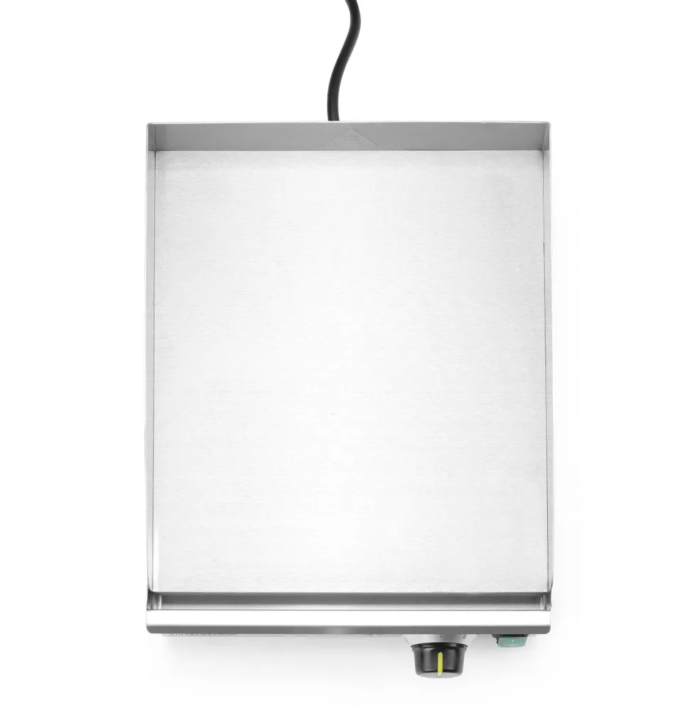 Grelhador Elétrico Liso de Bancada 2000W | 316x380 mm