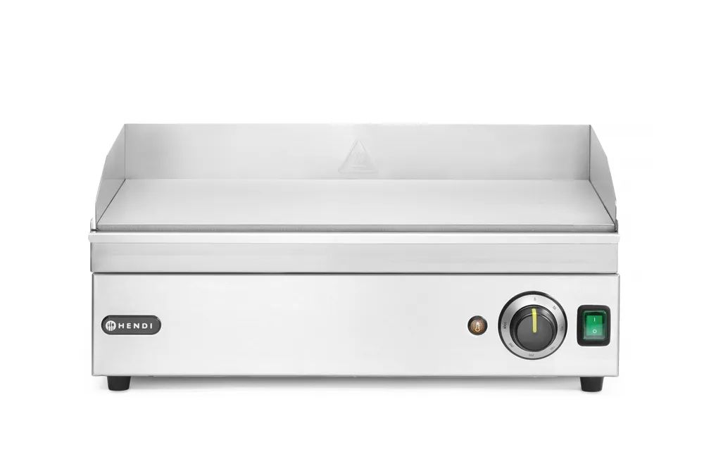 Grelhador Elétrico Liso de Bancada 2000W | 316x380 mm