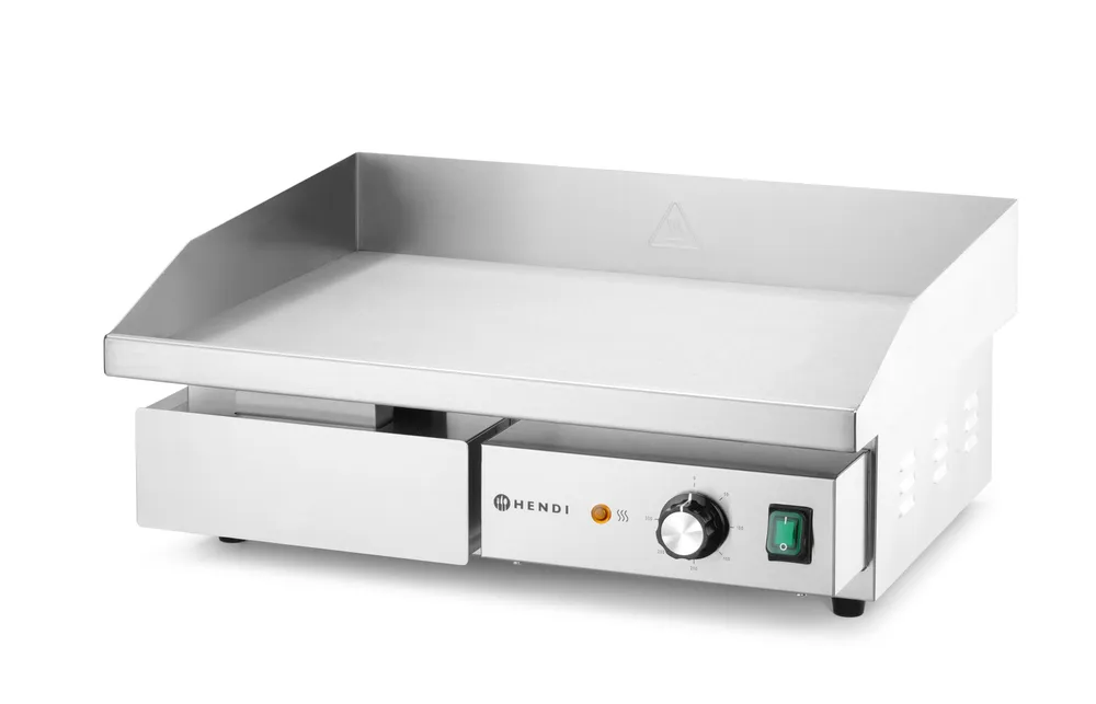 Grelhador Elétrico Liso 3000W 550x430mm para Bancada