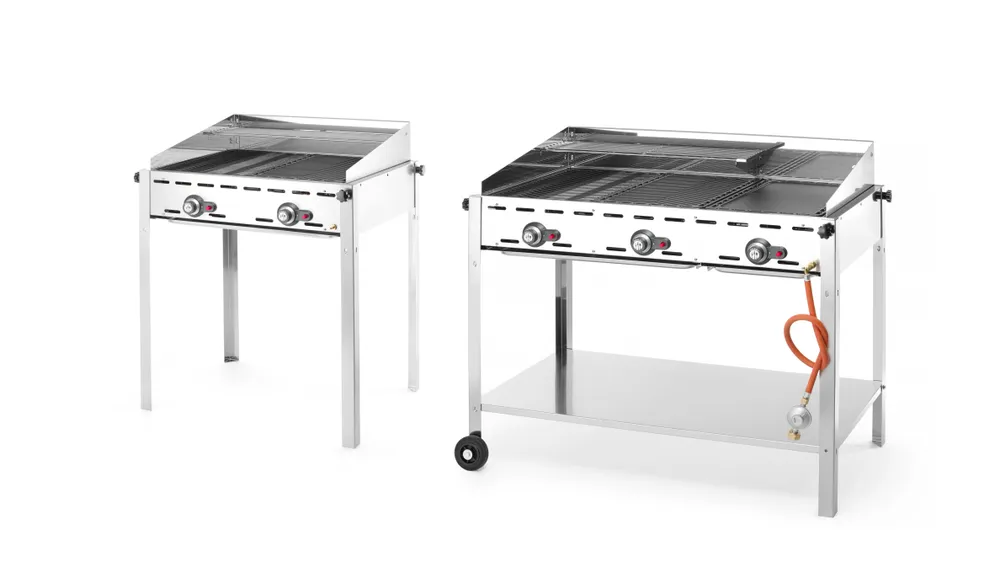 Grelhador a Gás 3 Bicos 17.4kW 1078mm Profissional