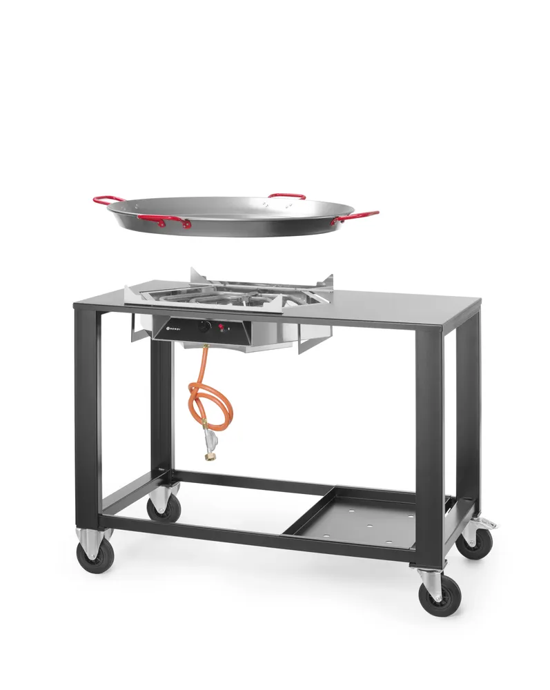 Churrasqueira a Gás para Paella Ø800mm 7kW