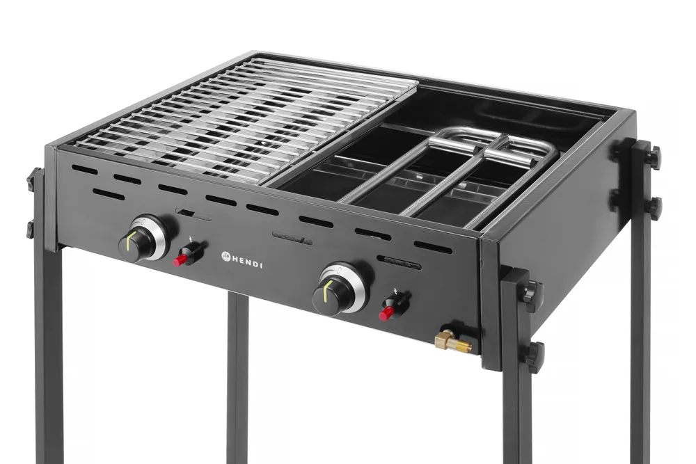 Grelhador a Gás Profissional 11,6kW | 790x560mm