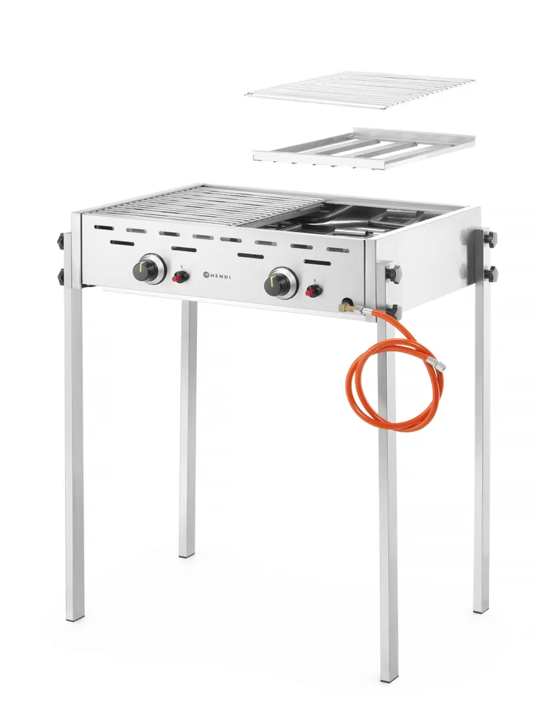 Grelhador a Gás 11,6 kW Profissional 790x560mm