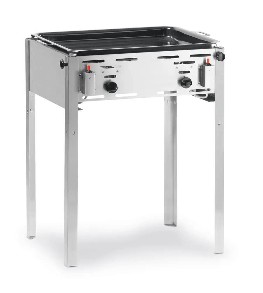 Grelhador a Gás 11,6 kW – 650x540mm para Cozinha Profissional
