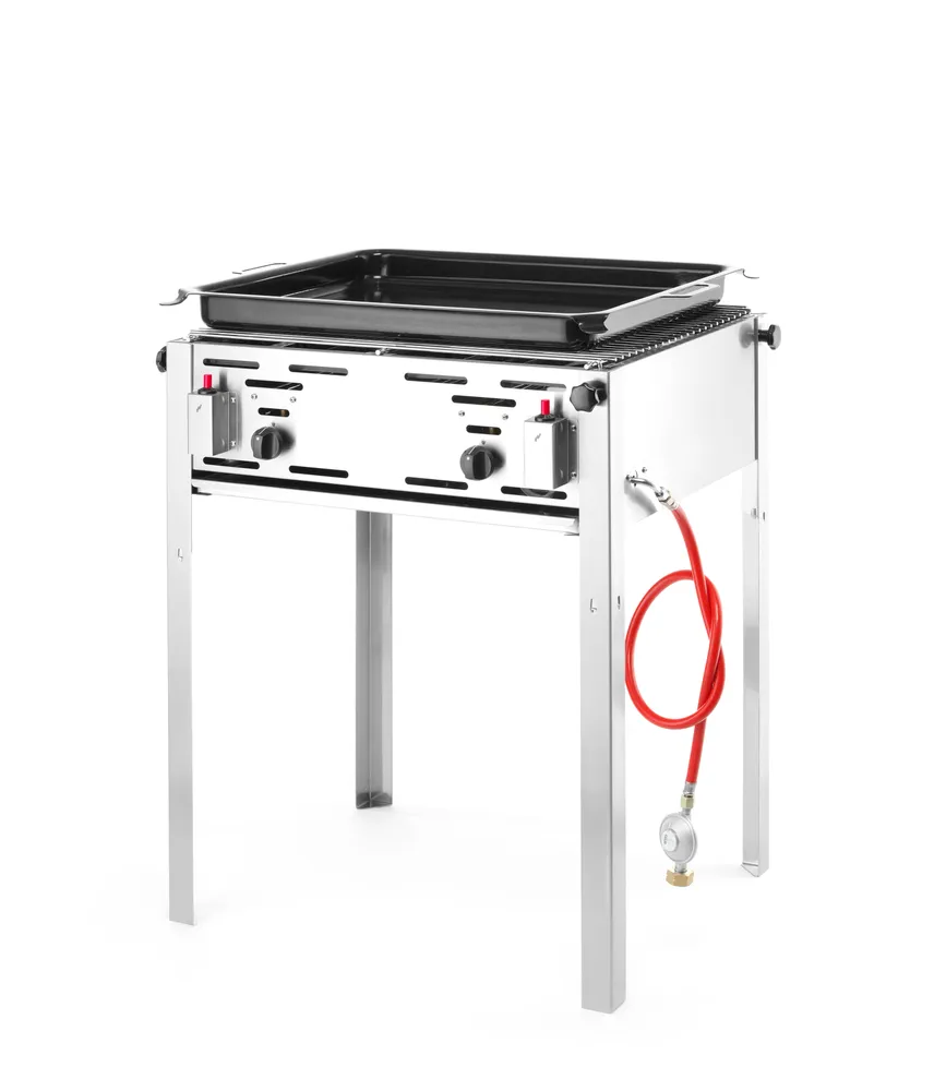 Grelhador a Gás 11,6 kW – 650x540mm para Cozinha Profissional