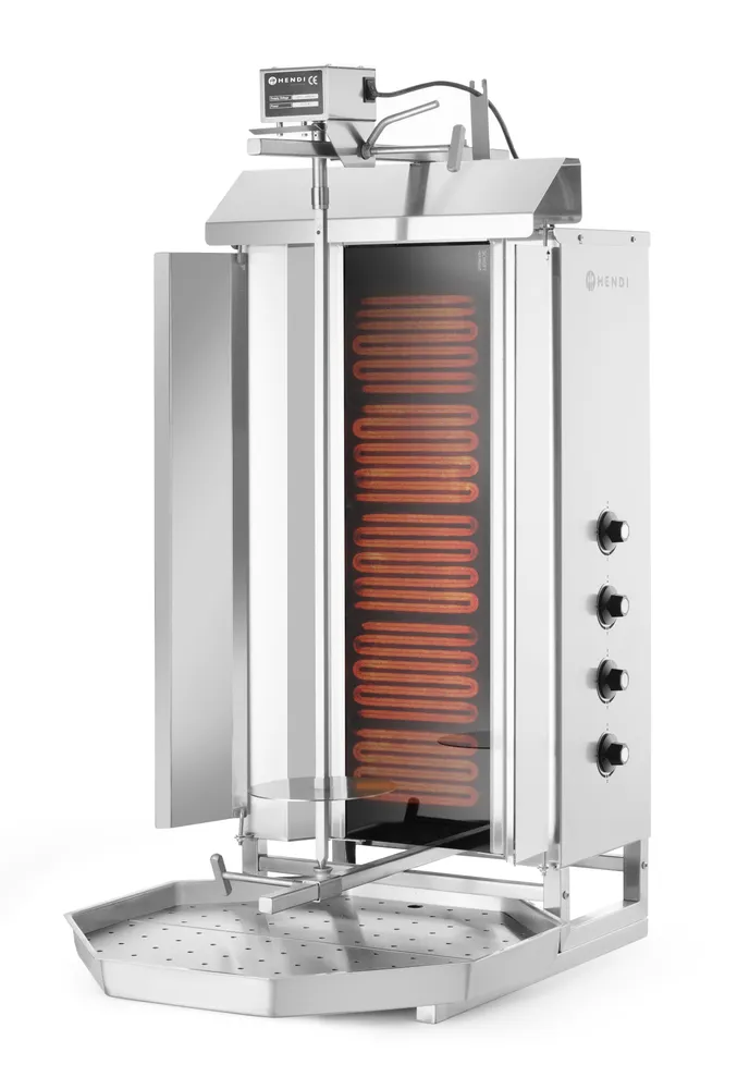 Grelhador Kebab Elétrico 7.2kW — Capacidade 60kg