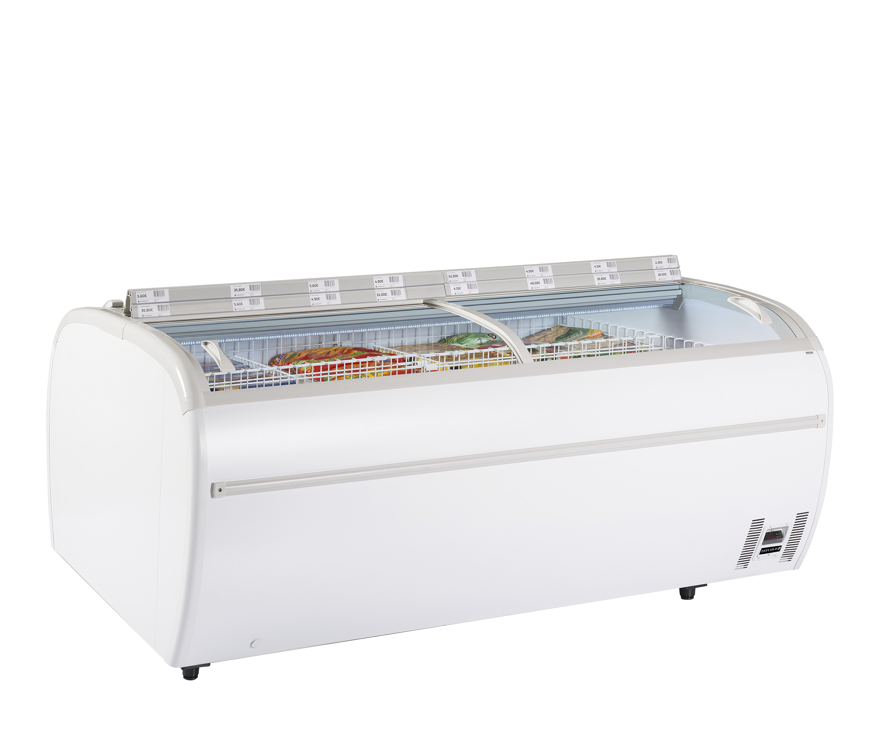 Ilha de Exposição Bitemperatura 2150mm TWIN 220-CF