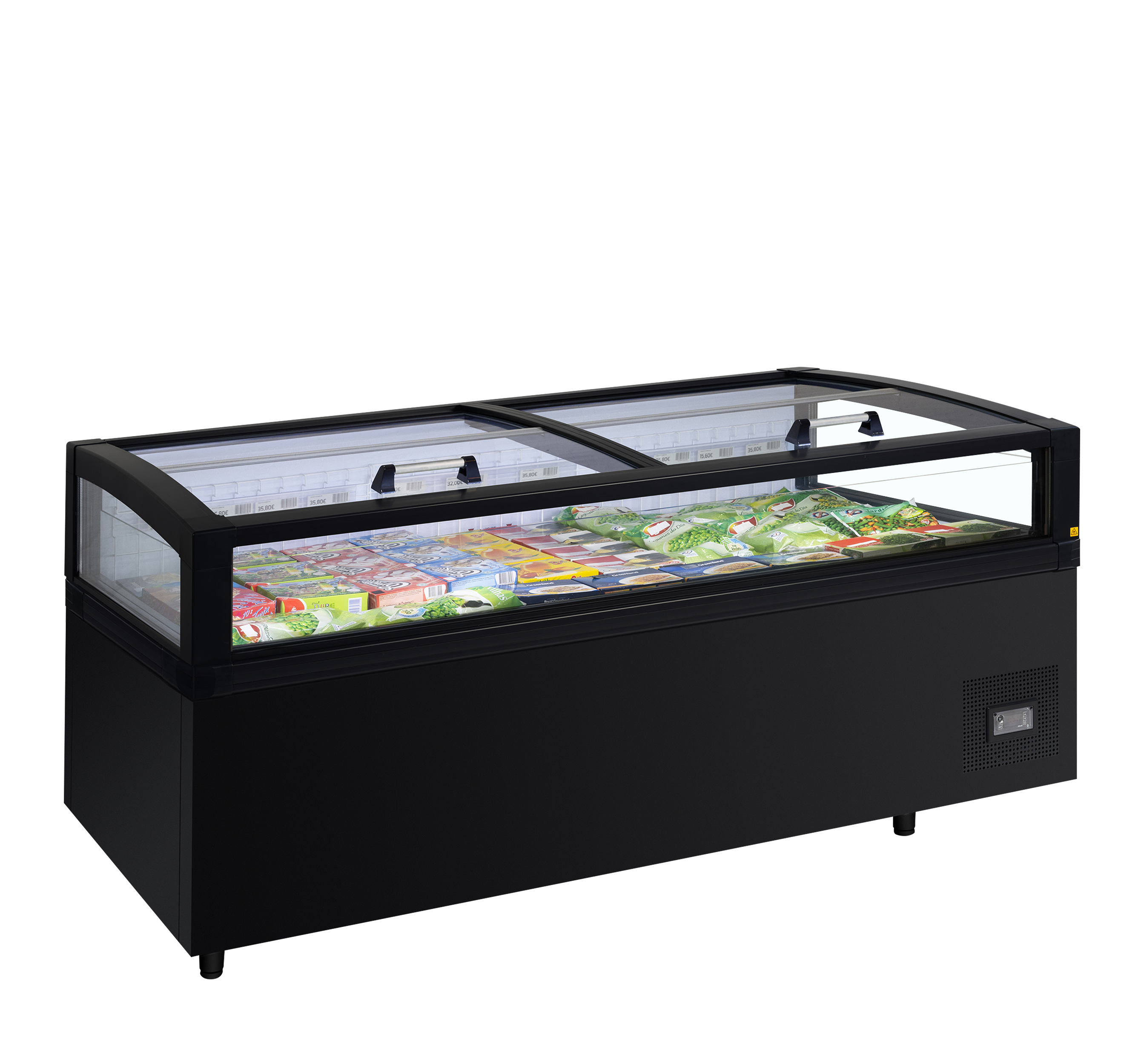 Ilha de Exposição Refrigerada Bitemperatura 995L