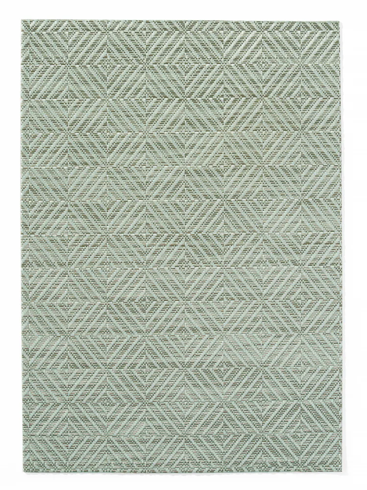 Individuais de Mesa Geométricos, Verdes, 450x300mm – Conjunto 6 Peças