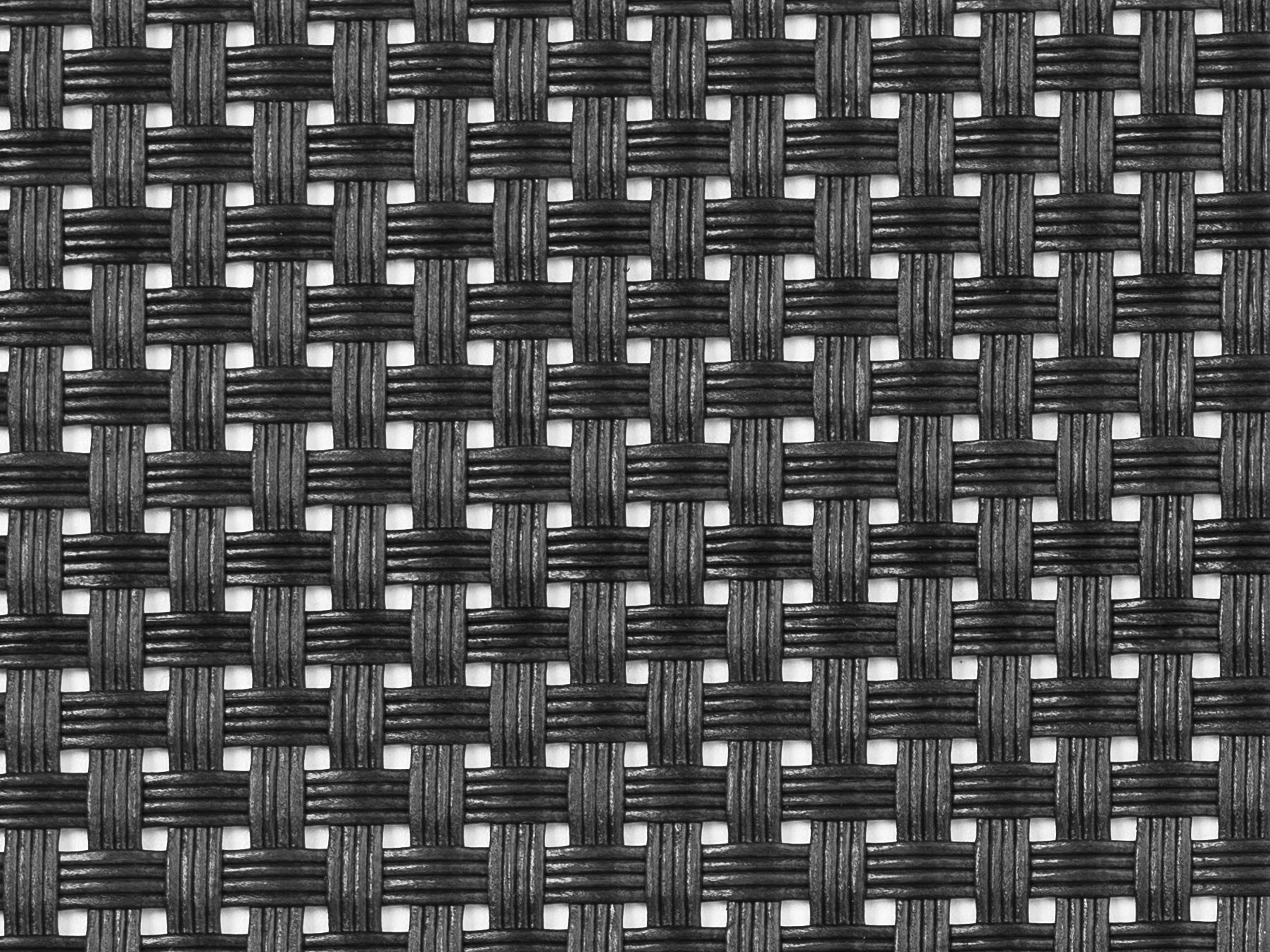 Individual de Mesa PVC Poliéster Preto 450x300 mm