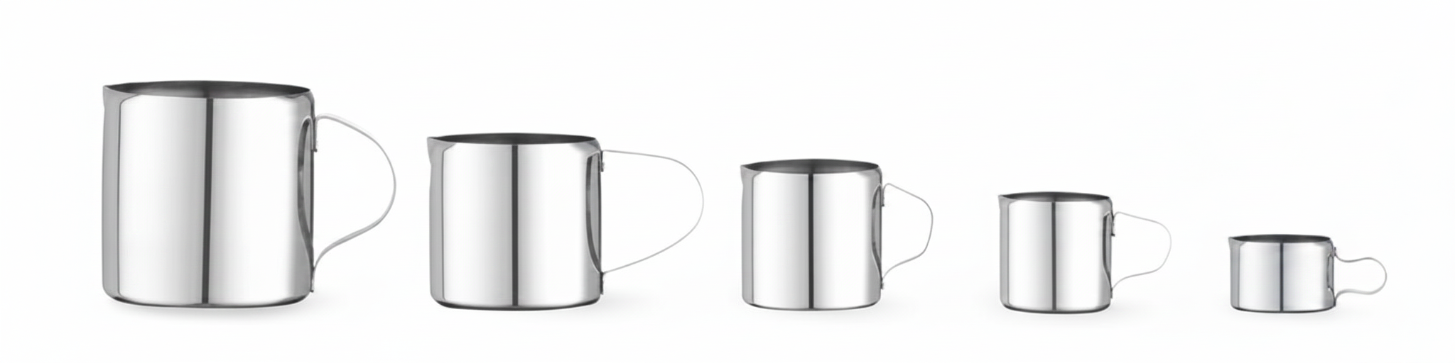 Jarro de Leite Inox 0,12L ⌀55mm