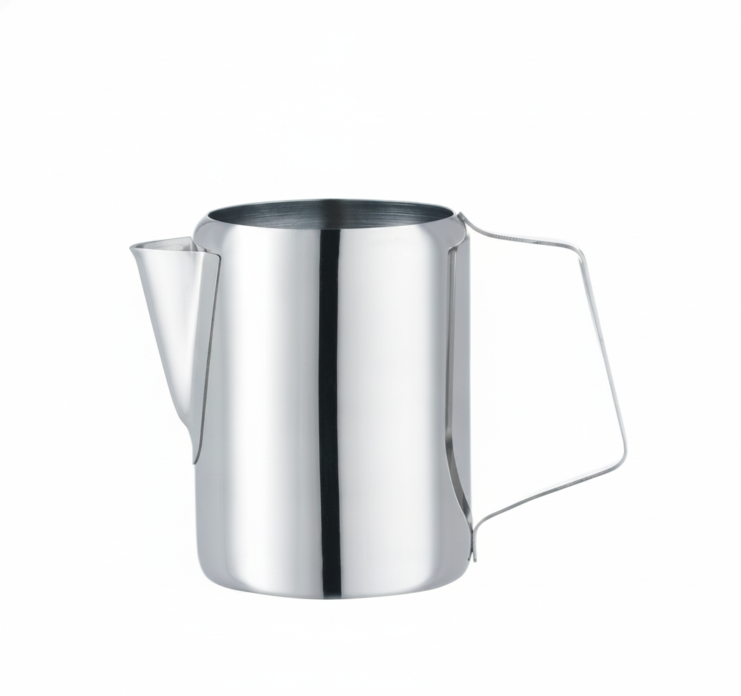 Jarro de Leite 0,35L Aço Inoxidável Ø85mm para Cafetaria