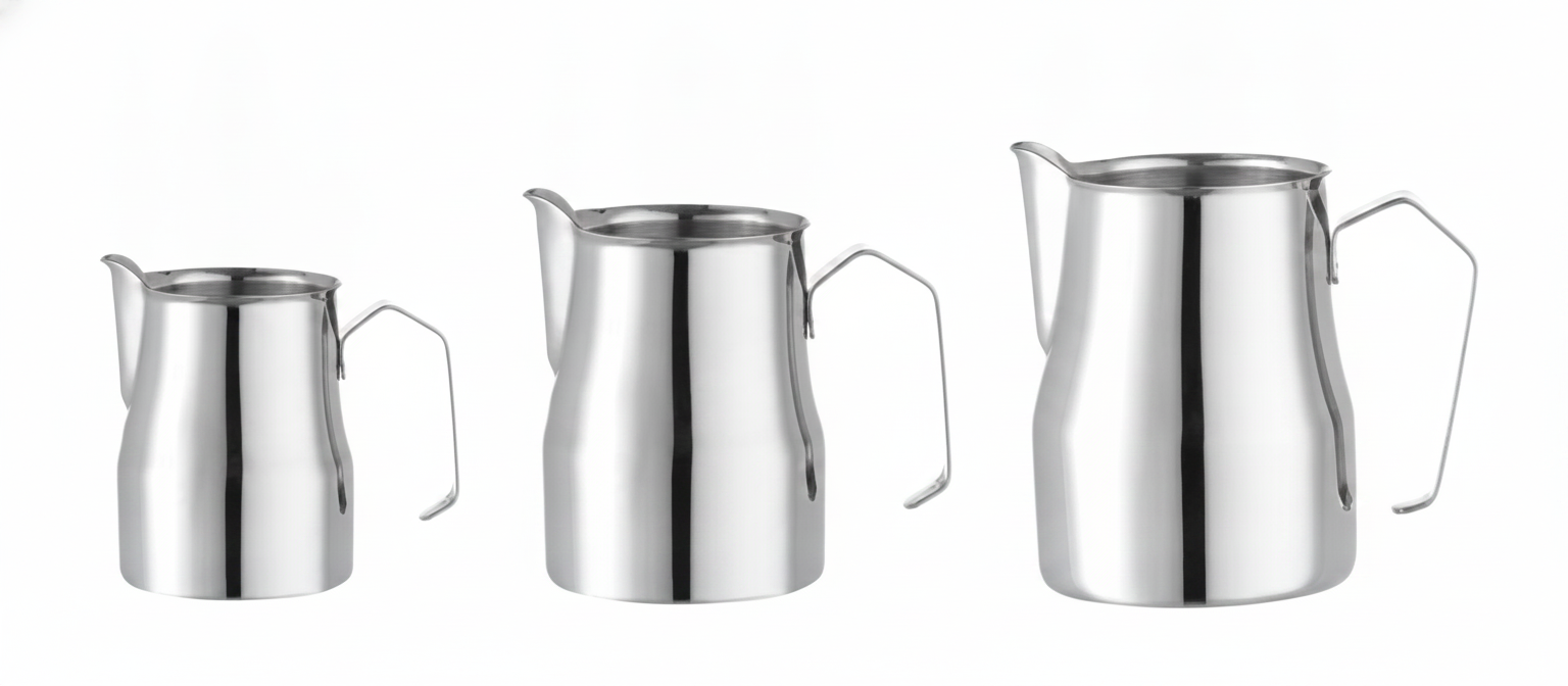 Jarro de Leite Inox 0,45L Ø75x111mm