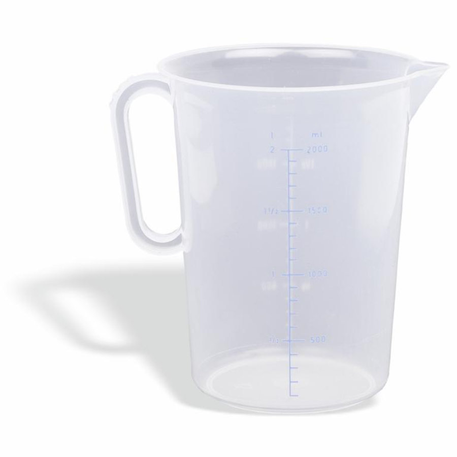 Jarra Medidora 2 Litros Polipropileno Transparente