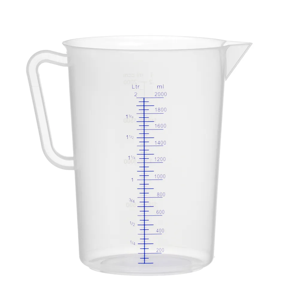 Jarro Medidor 2L em Polipropileno ø140x215mm para Cozinha