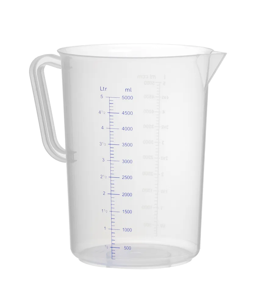 Jarro Medidor Polipropileno 5L, ø190x(H)270mm