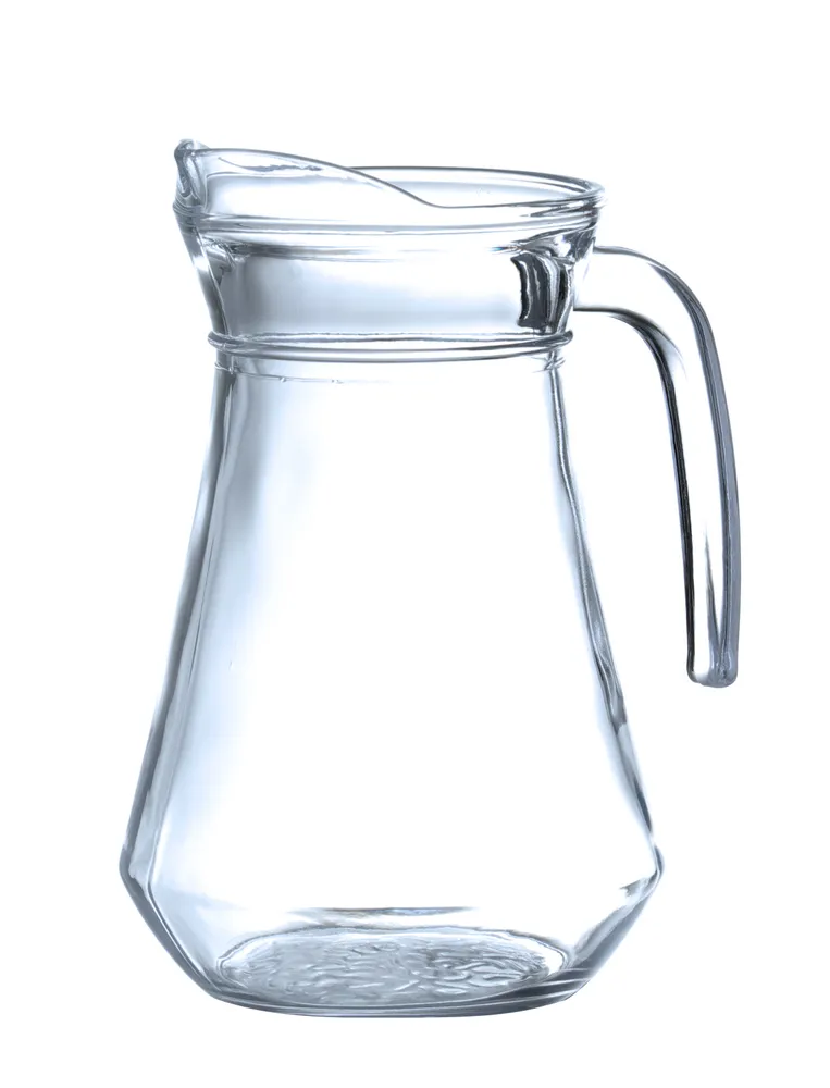 Jarro de Vidro 1,3L com Pega e Bico para Serviço de Mesa