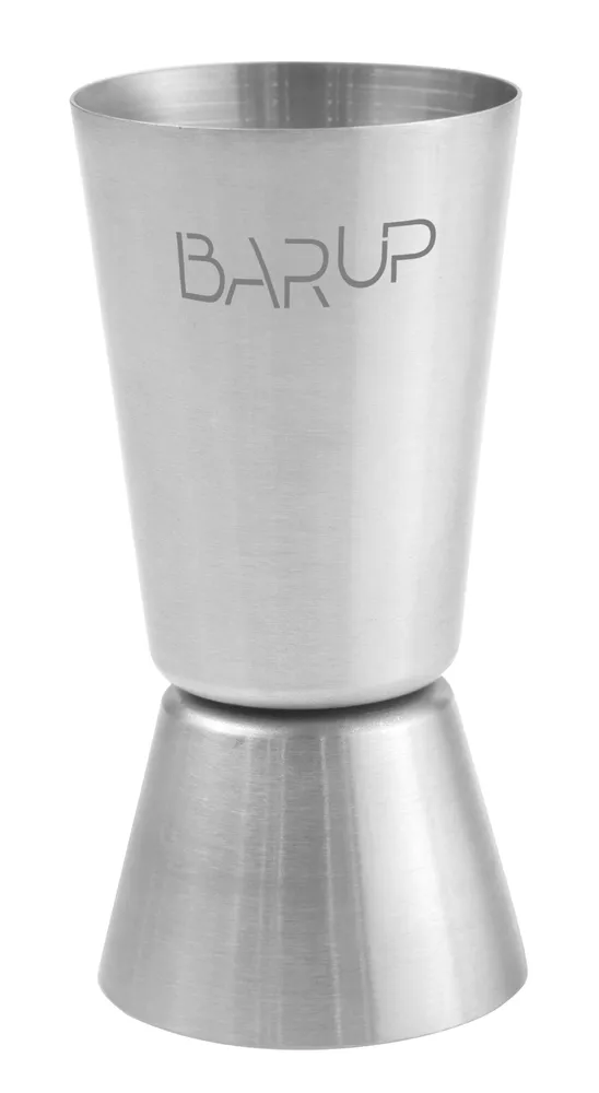 Jigger Duplo 20/40 ml em Aço Inoxidável para Medição de Bebidas