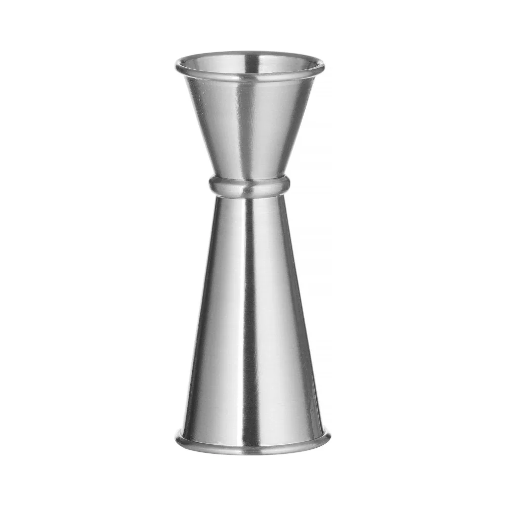 Medidor Duplo de Bebidas 25/50 ml em Aço Inoxidável para Bar