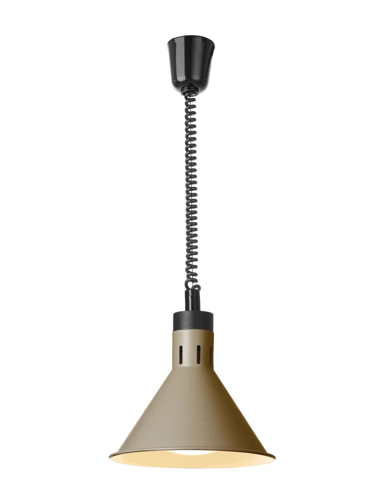 Lâmpada Aquecimento Cónica Ajustável 250W Verde ⌀275mm