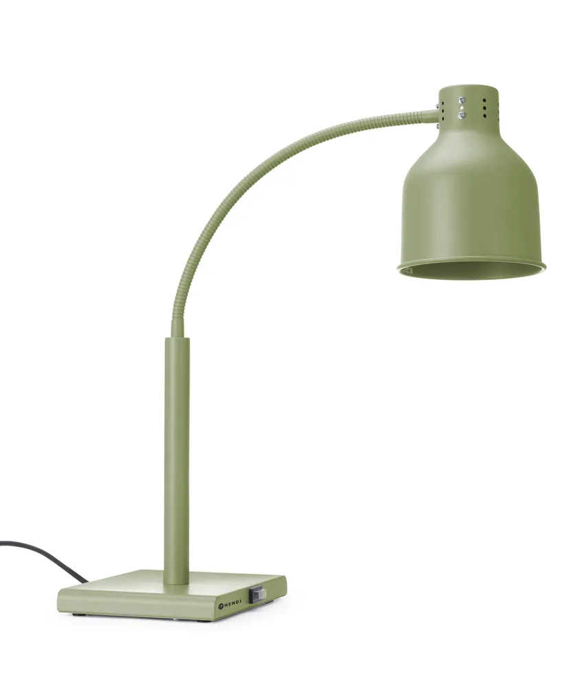 Lâmpada Aquecimento Flexível Verde 230V/250W para Alimentos