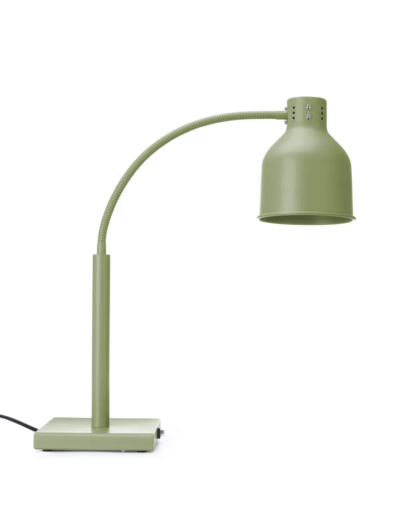 Lâmpada Aquecimento Flexível Verde 230V/250W para Alimentos