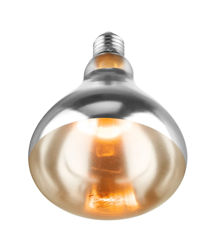 Lâmpada de Calor Infravermelhos Hendi 250W E27 Resistente a Quebras